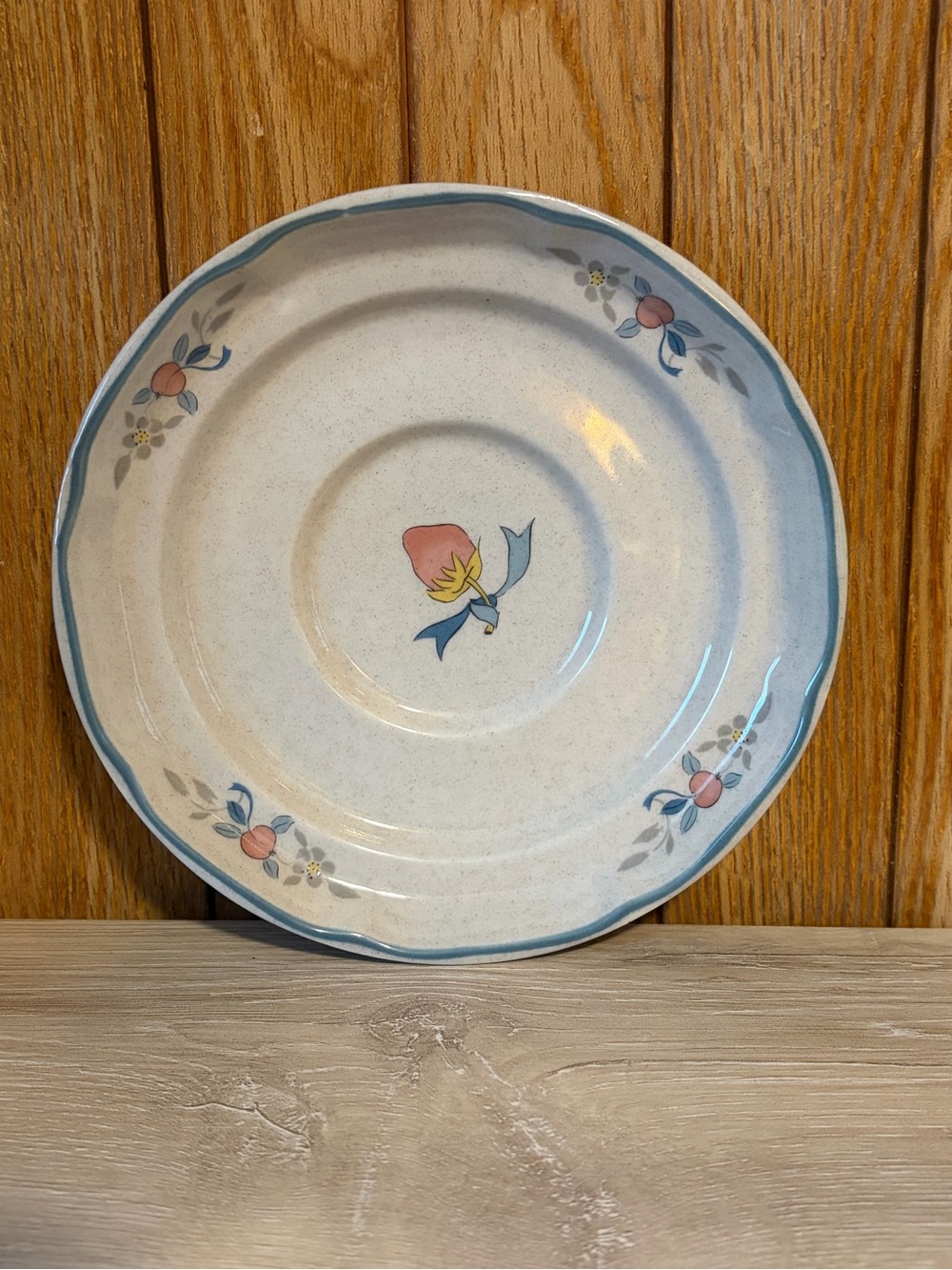 International China Marmalade tea saucers